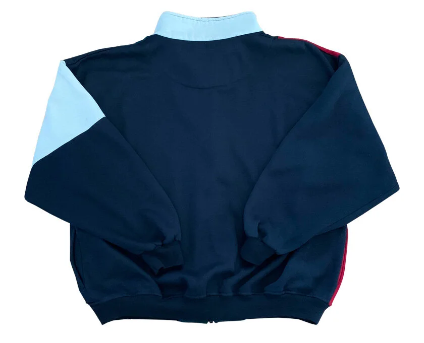 Vintage Christian Dior Colorful Full Zip Sweatshirt (Size XL